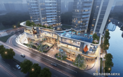 以高端室第社区为